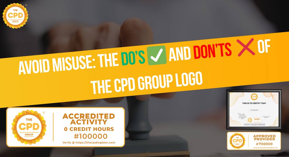 Avoid Misuse: The Do’s and Don’ts of The CPD Group Logo